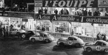 1957 Reims 12 Hours start